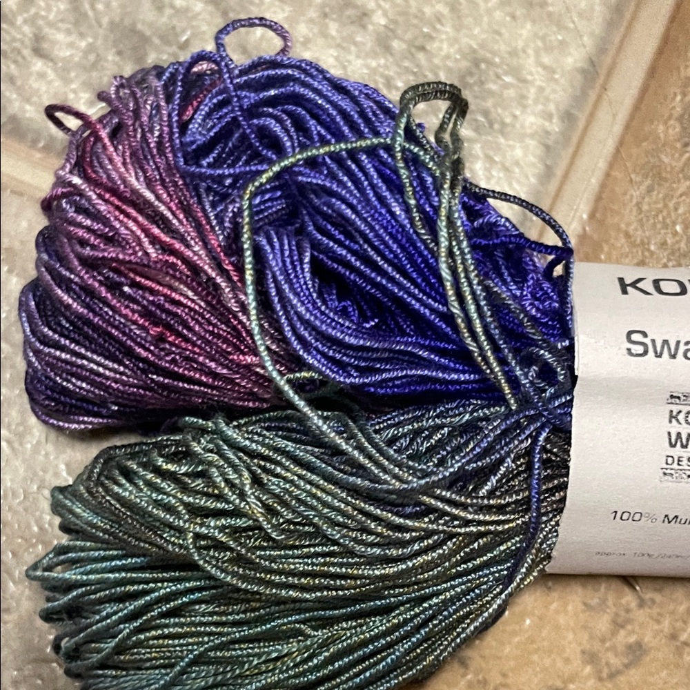 Koigu Swan Silk Yarn - Picture 4 of 5